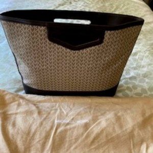 Michael Kors Poignee Decoupe Marron Tote Bag